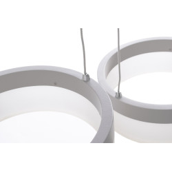 RING BIAŁY OPRAWA WISZĄCA LED 36W NW 4000K 2520LM IP20 METAL/ AKRYL