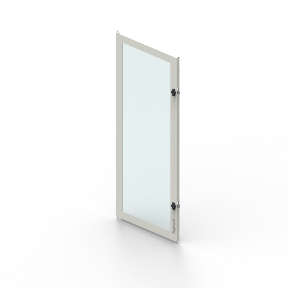XL3 S  160 DRZWI TRANSPARENTNE METALOWE 7X 24M 1190X595 Z KLAMKĄ IP40 BIAŁY