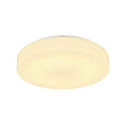 LIPSY BIAŁY OPRAWA SUFITOWA/ ŚCIENNA PLAFON NT LED 17.5W 3000K/4000K 2100LM/ 2300LM IP44 ALU/ TWORZY