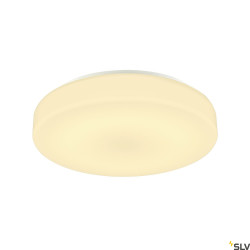 LIPSY BIAŁY OPRAWA SUFITOWA/ ŚCIENNA PLAFON NT LED 17.5W 3000K/4000K 2100LM/ 2300LM IP44 ALU/ TWORZY