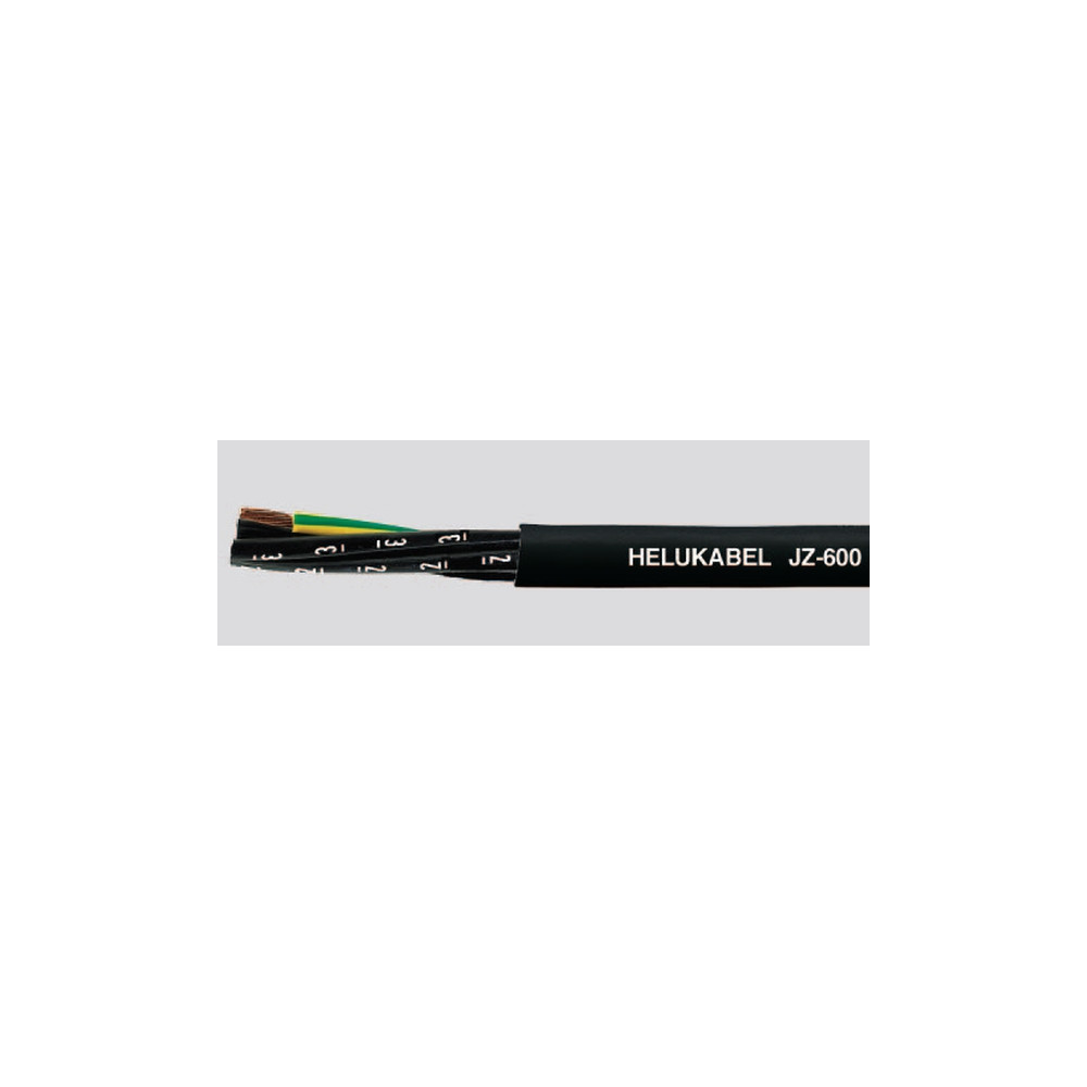 OZ-600   2X  1.0 CZARNY KABEL STEROWNICZY LINKA 0.6/1KV KL.5 ŻYŁY NUMEROWANE