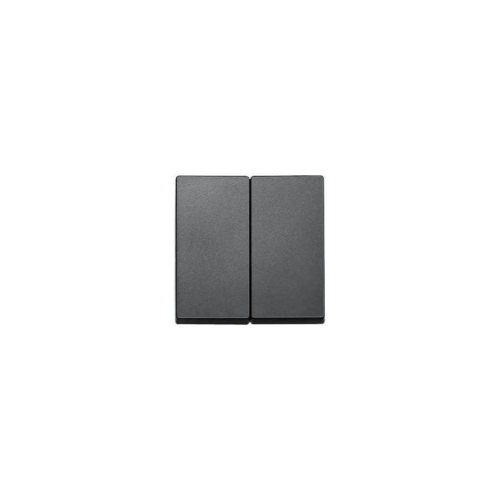 Schneider Electric Merten, System M, klawisz podwójny, antracytowy, MTN433514