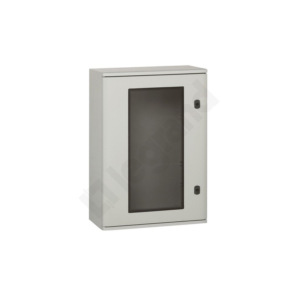 MARINA OBUDOWA PLASTIKOWA NT  610X400X257 DRZWI TRANSPARENTNE IP66 IK10 SZARY