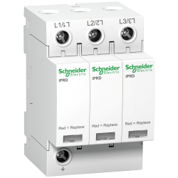 Schneider Electric Ogranicznik przepięć Acti9 iPRD8-T23-3 3-biegunowy Typ2+Typ3 8 kA, A9L08300