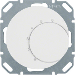 R.1/R.3 MODUŁ BIAŁY REGULATOR TEMPERATURY POMIESZCZENIA 1P SAMOZACISKI 10A 250V