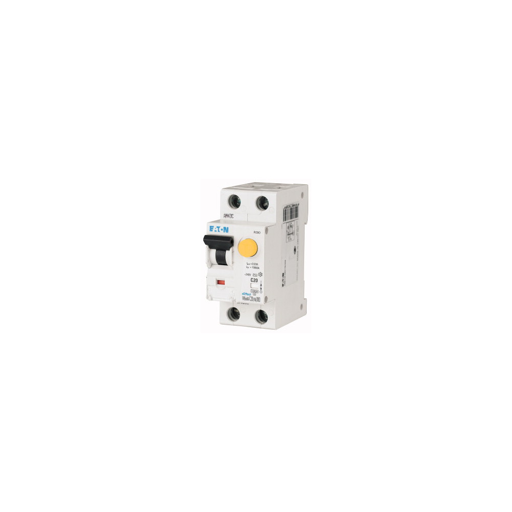 FRBMM-B10/1N/003-A B 10A/ 30MA/A WYŁĄCZNIK RÓŻNICONADPRĄDOWY B 10A 1P+N 2M 30MA A 10KA