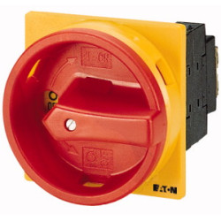 P1-25/EA/SVB/HI11 25A 0-1 5P ŁĄCZNIK KRZYWKOWY 25A 5P B/O 13KW IP65 NAPĘD CZERWONY/ŻÓŁTY ZAMYKANY