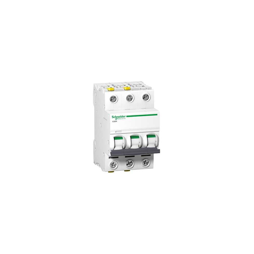 Schneider Electric Wyłącznik nadprądowy Acti9 iC60N-B32-3 B 32A 3-biegunowy, A9F03332