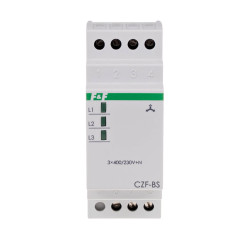 CZF-BS CZUJNIK ZANIKU I ASYMETRII FAZ 10A 1P 2M 3X400/230V+N ZE STAŁYM PROGIEM ASYMETRII