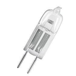 ŻARÓWKA HALOGENOWA KAPSUŁKA  5W G4 12V PRZEZROCZYSTA WW 2700K
