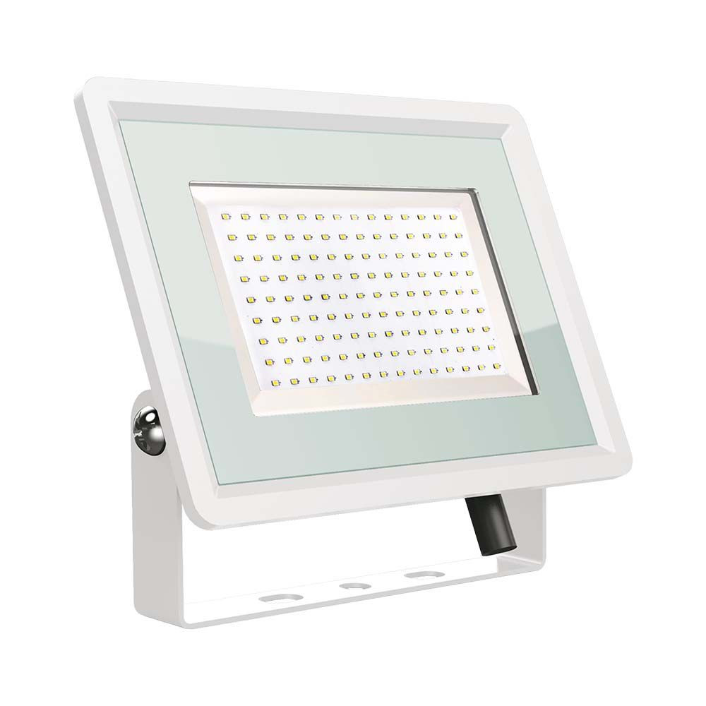VT-49104-W BIAŁY OPRAWA NAŚWIETLACZ LED 100W NW 4000K 8700LM IP65 110ST AL