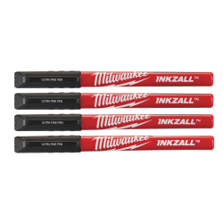 CIENKOPISY CZARNE- 4PC