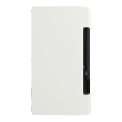 EASY9 ROZDZIELNIA PLASTIKOWA NT 8M 1X 8M N+PE 170X215X96.5 IP40 IK07 DRZWI DYMNE BIAŁY