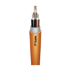 (N)HXH-J FE180/E90 5X  4.0 ŻO RE POMARAŃCZOWY KABEL OGNIOODPORNY DRUT 0.6/1KV KL.1