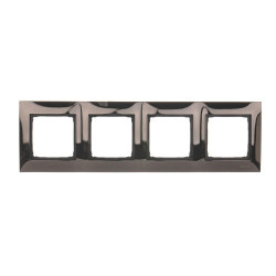 SIMON 54 PREMIUM CIEMNA STAL METAL RAMKA 4X