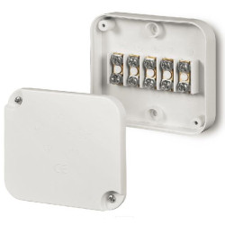 PUSZKA INSTALACYJNA NT 89X79X25 IP20 Z WKŁADEM 5X2.5 BIAŁY EP-LUX