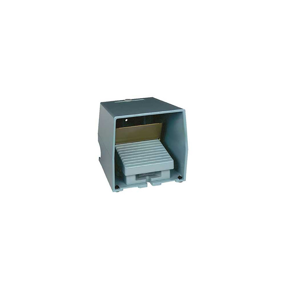 Schneider Electric Harmony XPE Łącznik nożny pojedyńczy z osłony, niebieski, XPEM510