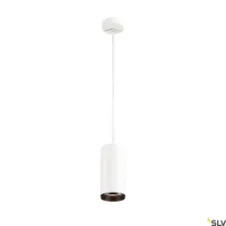 NUMINOS BIAŁY/ CZARNY OPRAWA WISZĄCA LED 28W WW 3000K 2340LM IP20 ALUMINIUM/ TWORZYWO