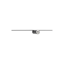 SPIN LED S CZARNY OPRAWA ŚCIENNA KINKIET NT LED 10W NW 4000K 390LM IP20 ALUMINIUM/ TWORZYWO PC