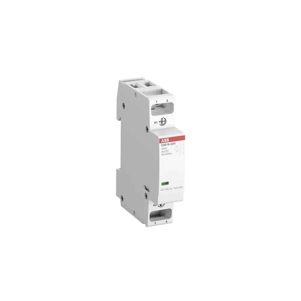 STYCZNIK ESB16-20N-14, 16A (AC-1/AC-7A), 6A (AC-3), 12V AC/DC, 2NO
