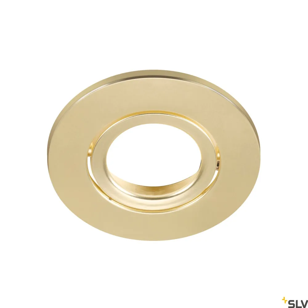 POKRYWA UNIVERSAL DOWNLIGHT, DO DOWNLIGHT IP65, OKRĄGŁA, ZŁOTA, MATOWA