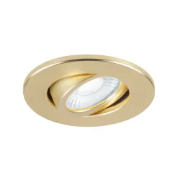 POKRYWA UNIVERSAL DOWNLIGHT, DO DOWNLIGHT IP65, OKRĄGŁA, ZŁOTA, MATOWA