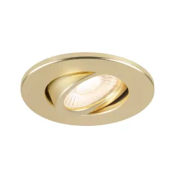 POKRYWA UNIVERSAL DOWNLIGHT, DO DOWNLIGHT IP65, OKRĄGŁA, ZŁOTA, MATOWA