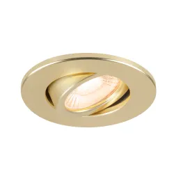 POKRYWA UNIVERSAL DOWNLIGHT, DO DOWNLIGHT IP65, OKRĄGŁA, ZŁOTA, MATOWA