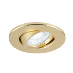 POKRYWA UNIVERSAL DOWNLIGHT, DO DOWNLIGHT IP65, OKRĄGŁA, ZŁOTA, MATOWA