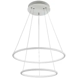 ORION BIAŁY OPRAWA WISZĄCA LED 53W WW 3000K 3710LM IP20 METAL/ AKRYL