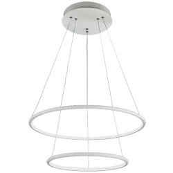 ORION BIAŁY OPRAWA WISZĄCA LED 53W WW 3000K 3710LM IP20 METAL/ AKRYL