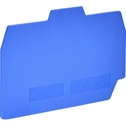 ESP-HMT.4/PTB PŁYTKA SKRAJNA 4 MM2 DO ESP-HMM.4B (NIEBIESKA)
