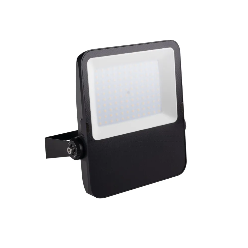 FL AGOR LED CZARNY OPRAWA NAŚWIETLACZ LED 100W NW 4000K 12000LM IP65 ALUMINIUM/ SZKŁO HARTOWANE