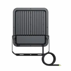 FLOODLIGHT 150 CZARNY OPRAWA NAŚWIETLACZ LED 100W WW 3000K 15000LM IP65 AL/ SZKŁO