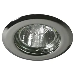 ARGUS CT-2114 C CHROM OPRAWA SUFITOWA PT OKRĄGŁA STAŁA 1X GX5.3/GU10/ 50W IP20 BLACHA STAL