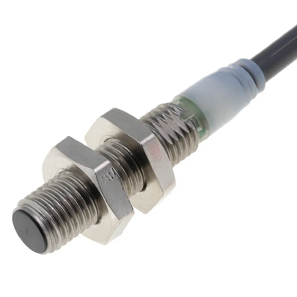 PROXIMITY SENSOR, INDUCTIVE, STAINLESS STEEL, SHORT BODY, M8, SHIELDED, 2 MM, D