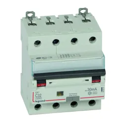P314 DX3 C 32A/ 30MA/A WYŁĄCZNIK RÓŻNICONADPRĄDOWY C 32A 4P 4M 30MA A 6KA