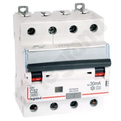 P314 DX3 C 32A/ 30MA/A WYŁĄCZNIK RÓŻNICONADPRĄDOWY C 32A 4P 4M 30MA A 6KA