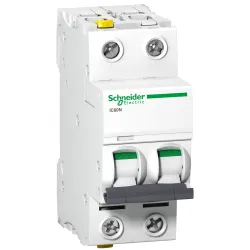 Schneider Electric Wyłącznik nadprądowy Acti9 iC60N-C32-2 C 32A 2-biegunowy, A9F04232