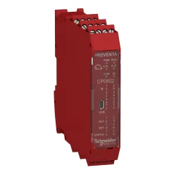Schneider Electric Kontroler bezpieczeństwa 8 wejść 2 wyjścia zaciski śrubowe, XPSMCMCP0802