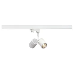 BIMA II BIAŁY OPRAWA SYSTEMOWA TRACK REFLEKTOR 3F 2X GU10/ 50W IP20 ALUMINIUM