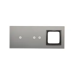 SIMON 54 TOUCH BURZOWA CHMURA PANEL DOTYK 3 MODUŁY 1P DOTYK + 2P DOTYKOWE POZIOME + 1 OTW. OSP. S54