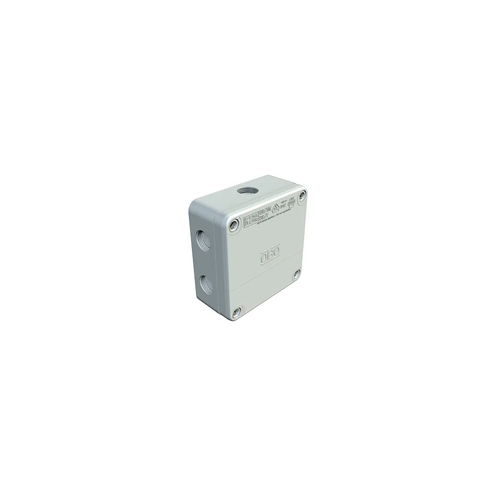 B 9 T M PUSZKA INSTALACYJNA NT 110X110X50 POKRYWA PEŁNA IP67 JASNOSZARY