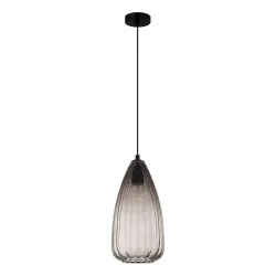 MATTIO DYMIONY OPRAWA WISZĄCA 1X E27/ 60W IP20 STAL/ SZKŁO