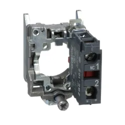 Schneider Electric Harmony XB4 Korpus mocujący, styk 1N/C, zacisk śrubowy, ZB4BZ102