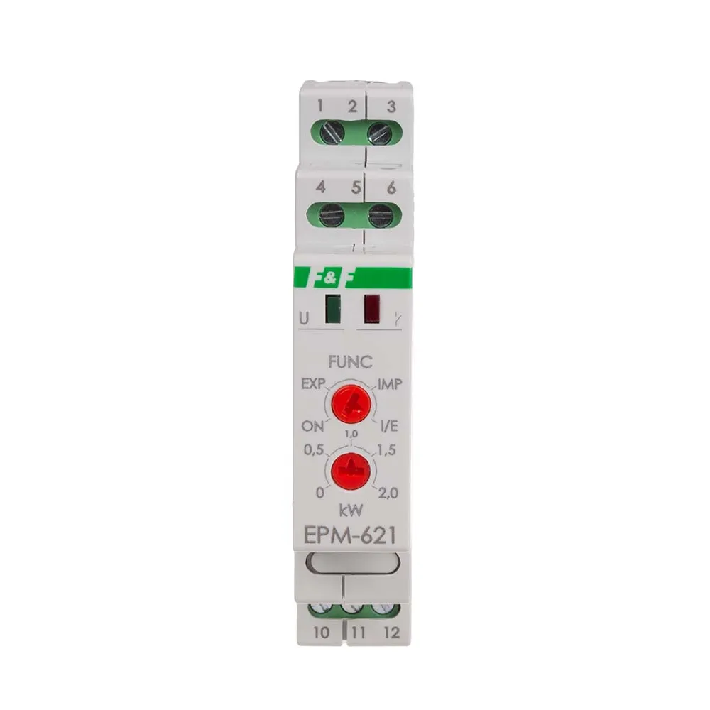 EPM-621 ELEKTRONICZNY PRZEKAŹNIK MOCY POBRANEJ I ODDANEJ DO SIECI, MOC MIERZONA 0÷2KW