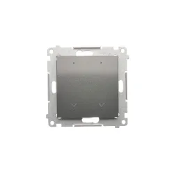 SIMON 54 MODUŁ ANTRACYT ŁĄCZNIK/ PRZYCISK ROLETOWY 2X ELEKTRONICZNY 6A 230V
