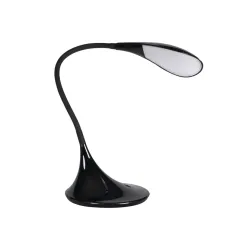 FRANCO 15LED SMD KT-B CZARNY OPRAWA LAMPKA BIURKOWA LED 6.8W WW 3000K 590LM 80ST IP20 TWORZYWO