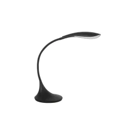 FRANCO 15LED SMD KT-B CZARNY OPRAWA LAMPKA BIURKOWA LED 6.8W WW 3000K 590LM 80ST IP20 TWORZYWO