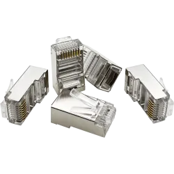 WTYK PRZELOTOWY RJ45 STP KAT.5E OP.100 SZT ALANTEC